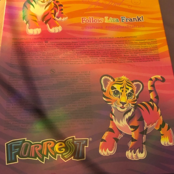 Morphe Lisa Frank 35B artistry palette - Picture 2 of 8